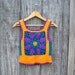 Vintage Crocheted Vest 1970s Hippie Charlies Girls