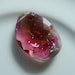 EXQUISITE AAA Watermelon Tourmaline Slice Pendant Briolette