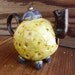 Teapot Whistle, unique handmade pottery, miniature