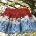 RESERVED for ROSE - 4th of July skirts in sizes 4, 8 & 10