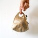 Finger wallet - in a biger size -metal color