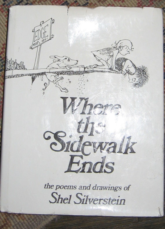 Items similar to 1974 first printing WHERE THE SIDEWALK ENDS the poems ...