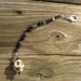 Beaded Talisman - Otherworld Travel Guardian Skull Protection Amulet