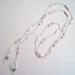 Eyeglass Lanyard Beaded Necklace with Pink Fresh Water Pearls
