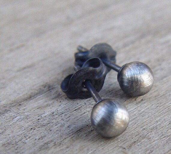 sterling silver black studs