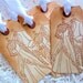Wedding Formalwear Wish Tree Favor Gift Tags Vintage Style Set Of Five