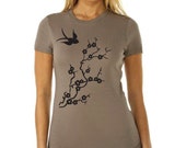 women's t shirts with birds on them