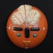 65% OFF * * * Gourd Art - "Three Feathers" Native American Inspired Mask - OOAK