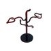 Red and Black Earrings and Rings Holder