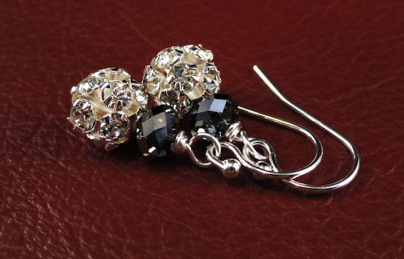 Rhinestone Rounds Swarovski Crystal Earrings