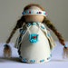 This is a special order for ((((( Zaira and Caroline))))) Waldorf Inspired Native American Bride Gnome