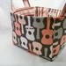 PK Fabric Basket in Groovy Guitar in Bloom - Ready To Ship