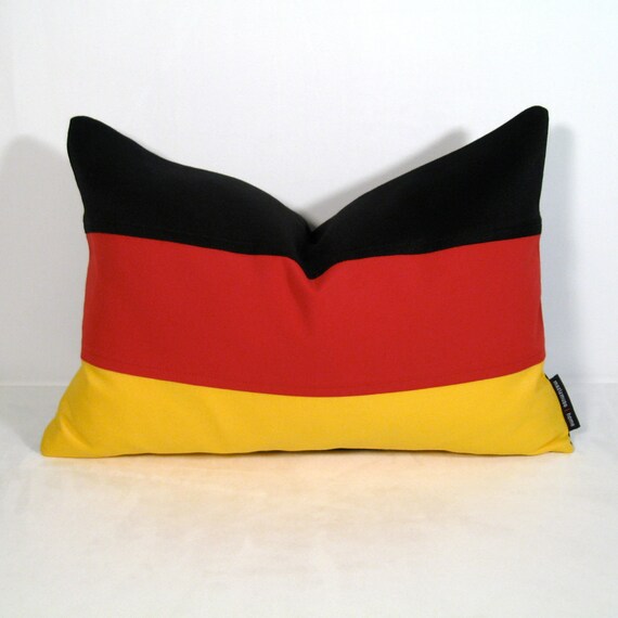 German Flag Pillow Cover Germany Flag Decorative by Mazizmuse
