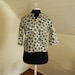 Vintage 1960s Blouse Deadstock Christmas in July Sale