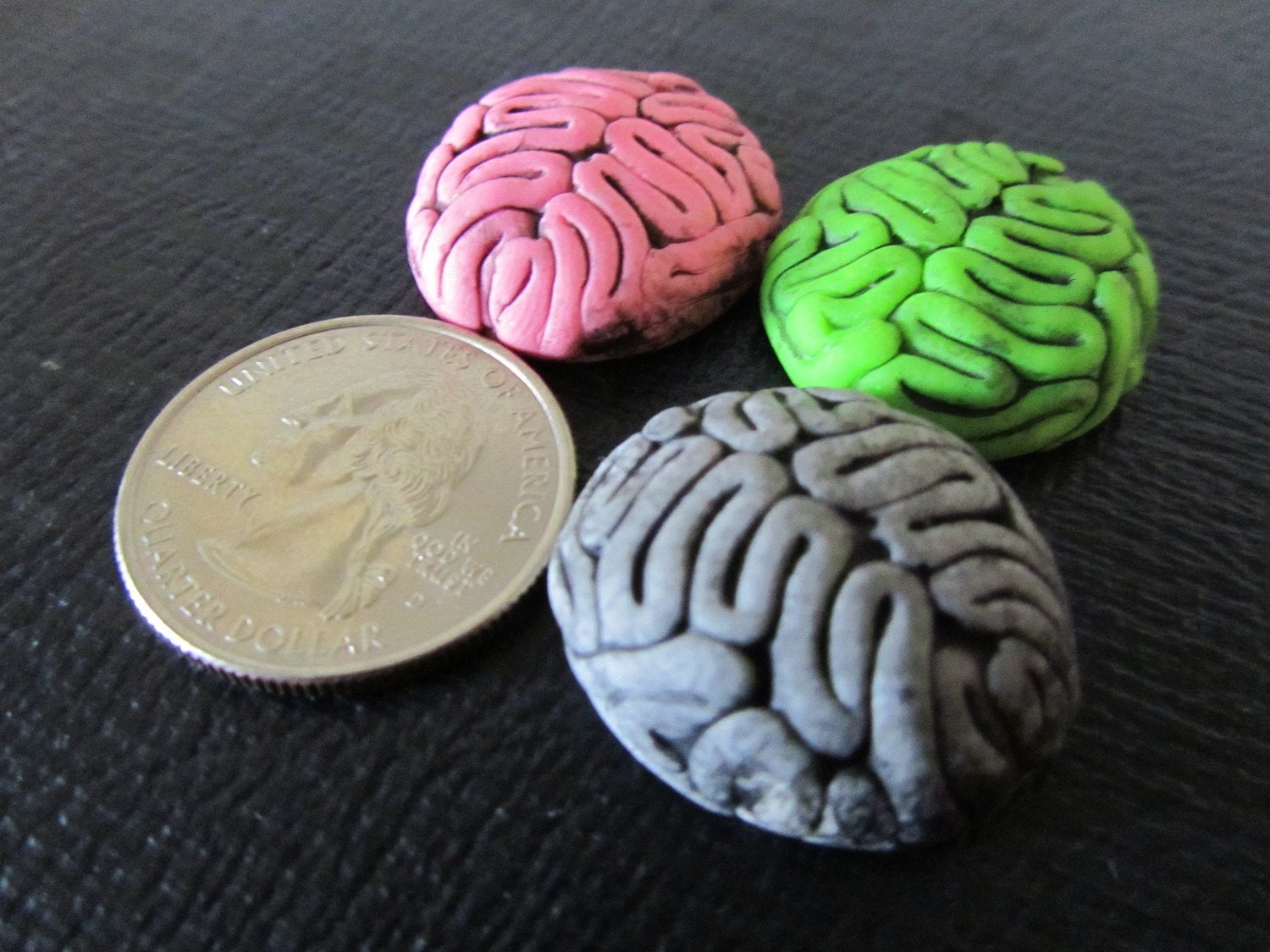 Brain set of 3 brains by glowreahhh on Etsy
