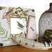 Cottage Chic Dragonfly Picture Frame with Birds and Butterflies Green