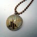 Owl in a Cage - One of a kind Pendant