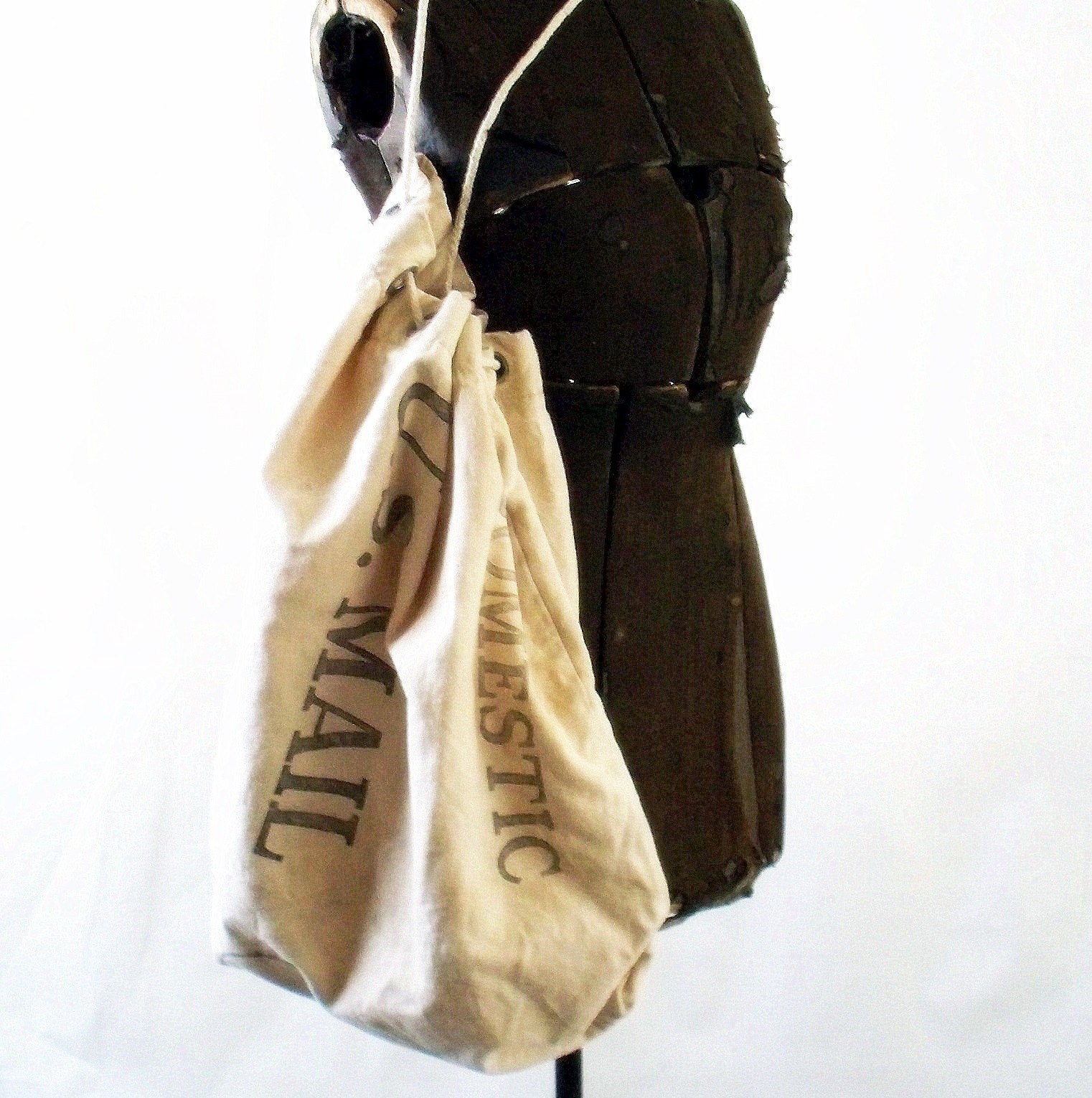 Vintage US Canvas Mail Bag