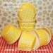 40 Candy / Nut Cups - Cupcake Baking Cups Yellow Dots - Birthday, Wedding, Baby Shower