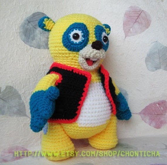 Special Agent OSO 12inches PDF amigurumi crochet pattern