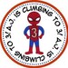 DIY PRINTABLE Spiderman Stickers/Boy's Birthday