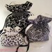 3 Drawstring Bags Pouches Purse Jewelry Travel Projects