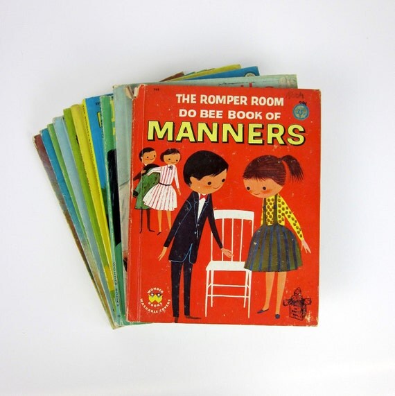 Instant Collection of Wonder Books 60s / Set of 10