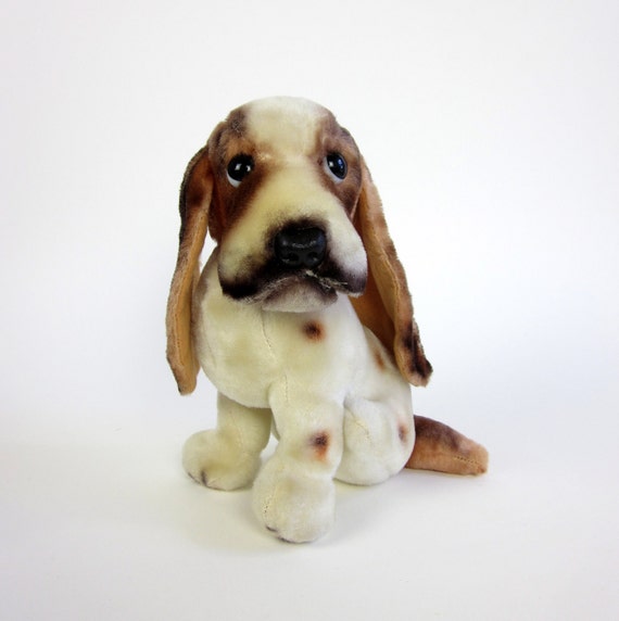 plush basset hound