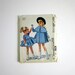 Child's Size 3 Dress with Attached Petticoat and Coat McCall's 60s Pattern 6701 / chest 22 waist 20.5 / Factory Folds