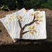 Organic Coasters Art Quilt Set of 4