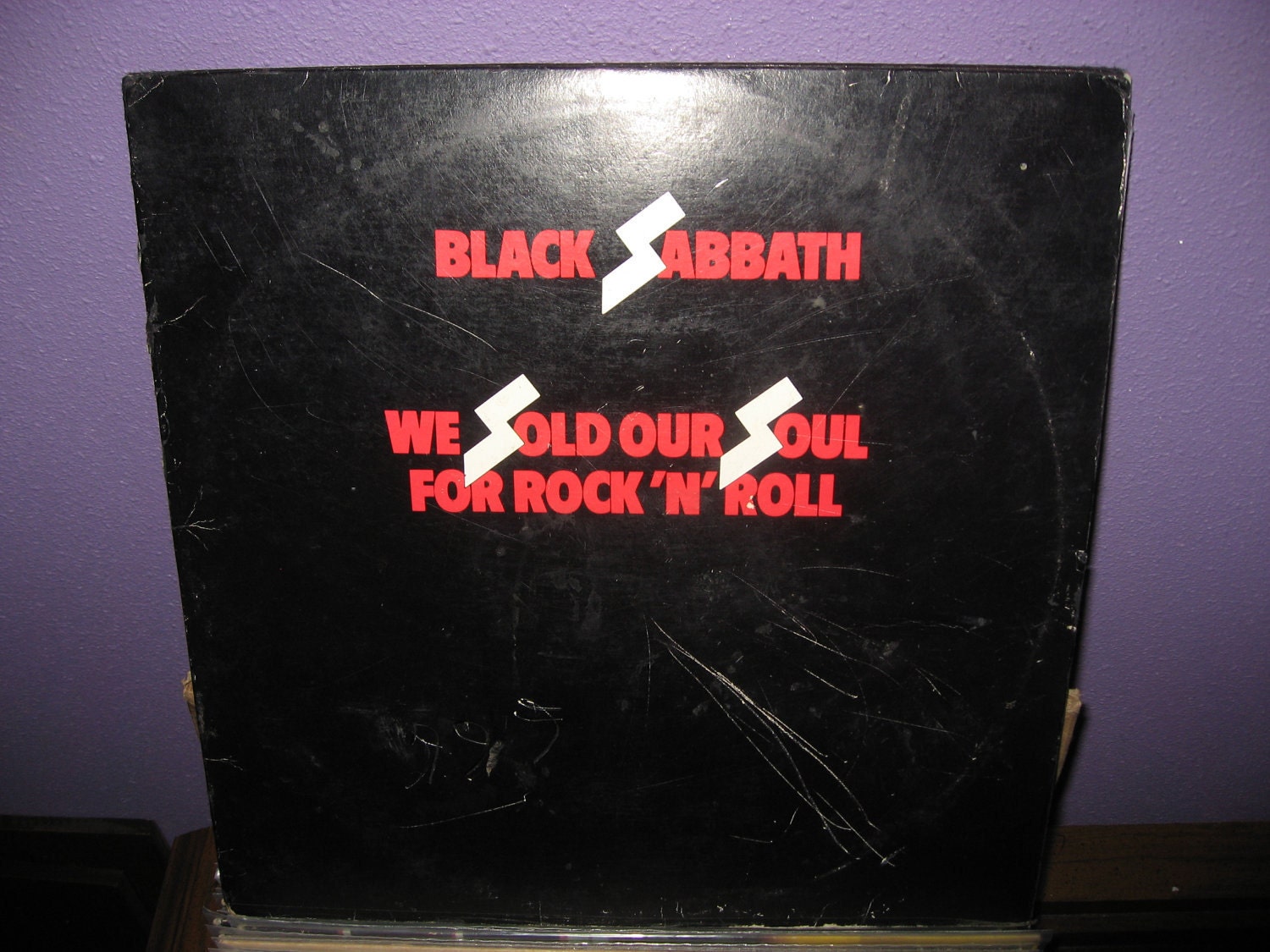 Vinyl Record Black Sabbath We Sold Our Soul For Rock