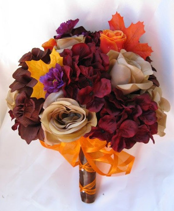 フラワー/ガーデンred＆brown bouquet no.376 ...