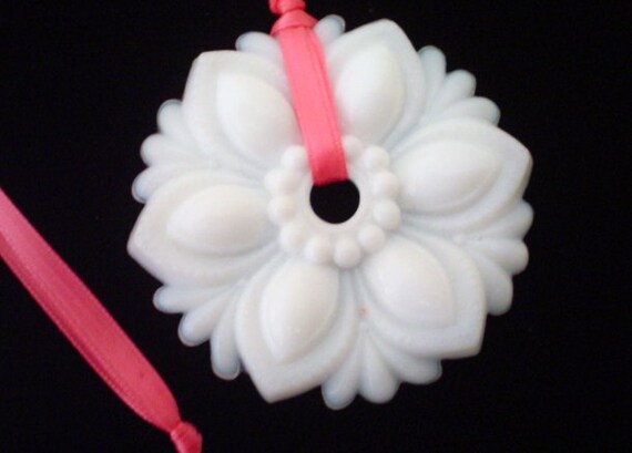christmas ornament recycled altered milk glass l part christmas ornament recycled altered milk glass l part