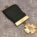 Antique Ribbon Fob . Finding .