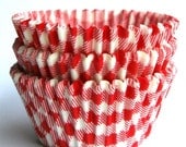 Cupcake Liners - Red Picnic Gingham Baking Cups (45) Il_170x135