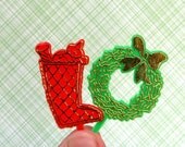 Retro Christmas Cupcake Picks (12) Il_170x135