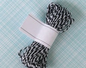 Charcoal Black Baker's Twine (15 yards) - Black and White Bakers Twine Il_170x135