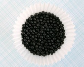 Black Matte Sugar Pearls for Decorating Cupcakes and Cookies (2 ounces) Il_170x135
