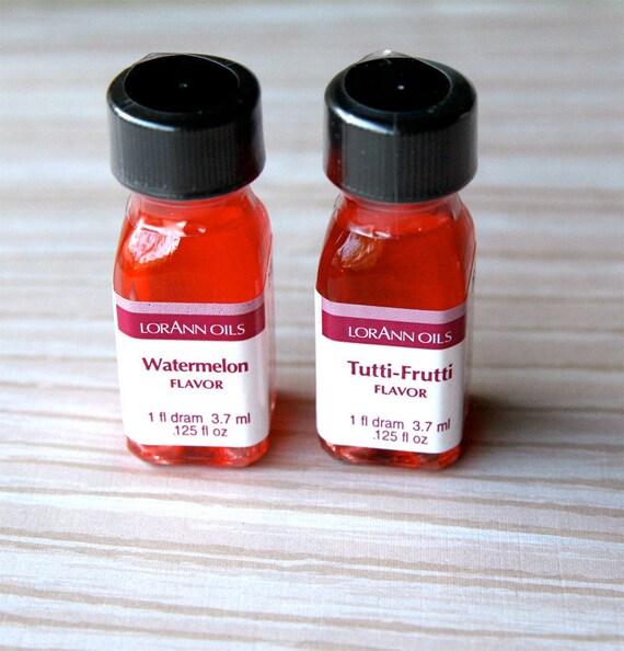 Tutti-Frutti Flavoring Oil (1 dram) for Cupcakes, Cookies, Lollipops, Candy, Chocolate and Frosting Il_570xn