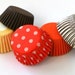 MINI Fall or Thanksgiving Mix Cupcake Liners Candy Cups (100)