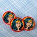 Wonder Woman Ring Cupcake Toppers (12)