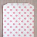Pink Polka Dot Goody Bags (20)