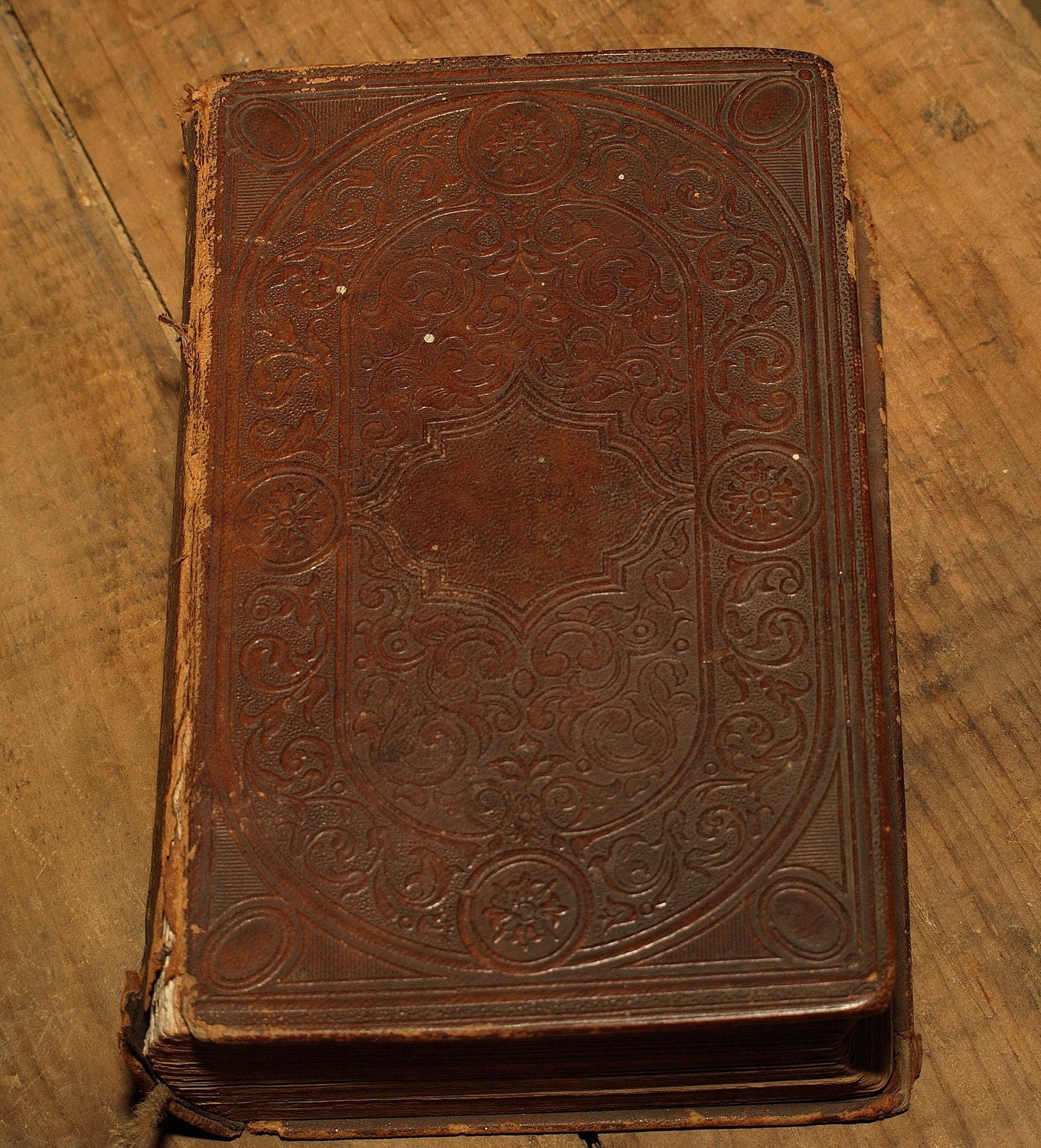 1867 Holy Bible Antique Book Vintage Religion Spiritual