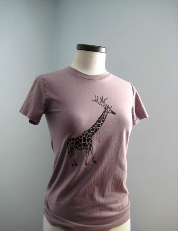 giraffe neck t shirt