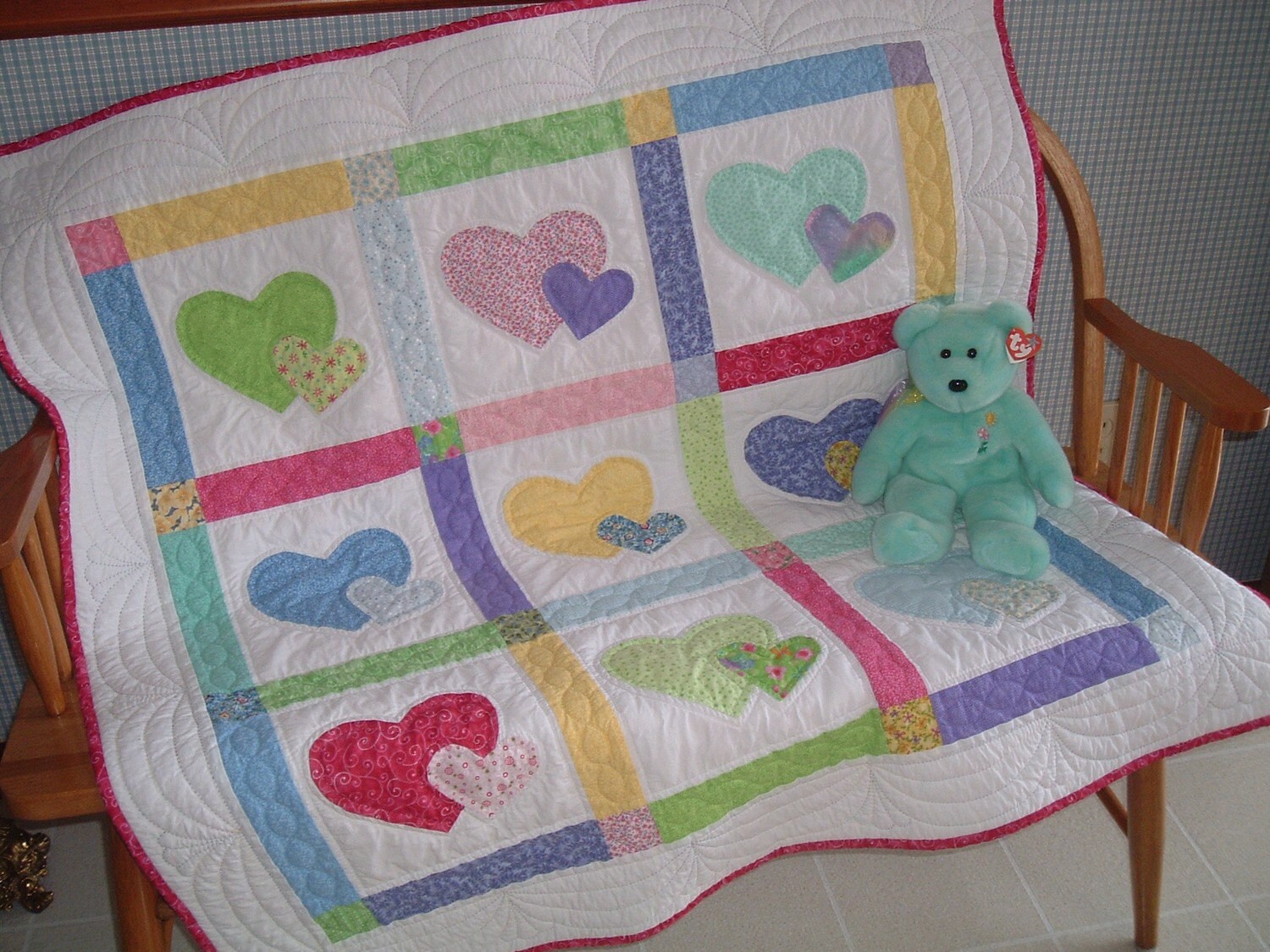 Sweet Hearts Baby Quilt