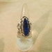 Beau Sterling Ring Lapis