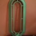 Vintage - Metal - Wall Hanging Decor - Candle Holder - Art Deco Style