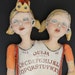 La Ouija ceramic wall sculpture by artist Victoria Rose Martin