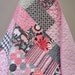 Pink n Grey Mix Baby/Toddler Girl Quilt
