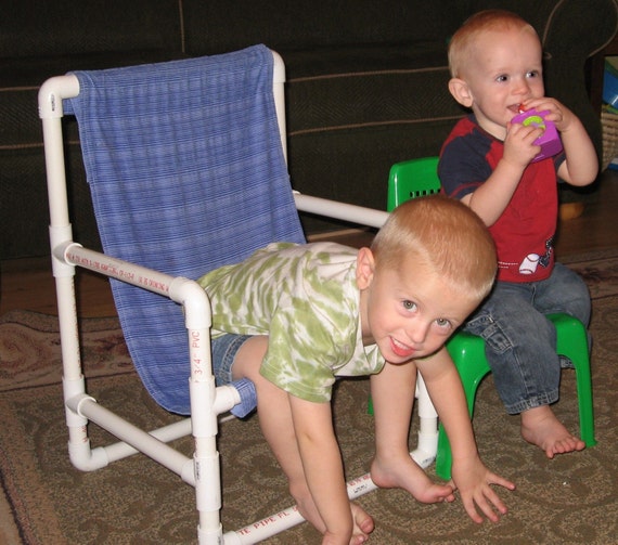 Child's PVC Pipe Chair pdf plan and instructions